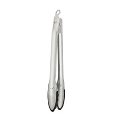 Roesle Silicone & Stainless Steel Locking Tongs - 23cm