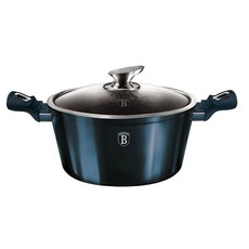 Berlinger Haus 20cm Marble Coating Casserole Pot - Aquamarine Edition