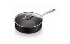 Chrome 24cm Skillet Long Handle with Lid