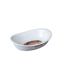 Pyrex - 31cm Supreme Ceramic Oval Roaster - White