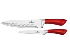 Berlinger Haus Stainless Steel Knife Set - Burgundy Metallic (2 Piece)