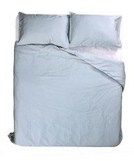 George & Mason Egyptian Cotton 400TC Aqua Duvet set