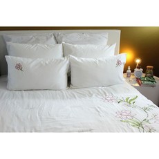 Lush Living - Blossom Embroidered Duvet Comforter Set