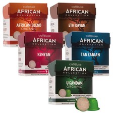 Nespresso Caffeluxe Capsules Premium African Bulk Selection 50