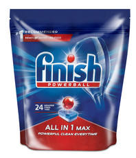 Finish Auto Dishwashing All in One Tablets Regular - 24's