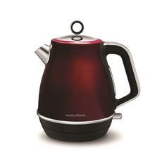 Morphy Richards - Kettle 360 Degree Cordless Steel Red 1.5L - 3000W "Evoke"