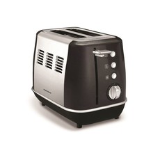 Morphy Richards - Toaster 2 Slice Stainless Steel Black - 900W "Evoke"