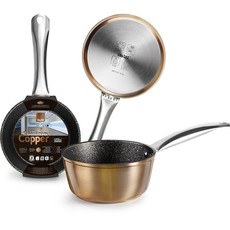 Ibili - Natura Copper Non-Stick Saucepan Pan