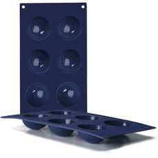 Ibili - Blueberry 6 Cavity Half Sphere Silicone Pan