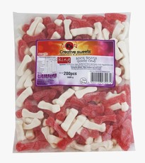 King Candy - Sour Bones Bulk Bag 2 x 1 Kg