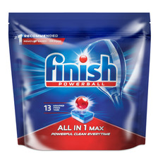 Finish Auto Dishwashing All in One Tablets Regular - 13's