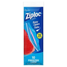 Ziploc Pouch Freezer Bags - 24 Packs of 10 Bags