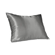 Stone Satin Pillow Slip - Standard