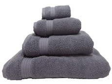 Bunty's Luxurious 570GSM Towel Set - Steel Grey