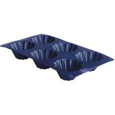 Ibili - Blueberry 6 Cup Silicone Brioche Mould