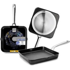 Ibili - Titan Square Grill Pan - 28cm