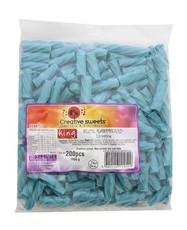 King Candy - Blueberry Twists Bulk Bag 2 x 1 Kg