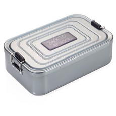 Troika Lunchbox XL with Clip-Lock Back To School - XL Aluminium