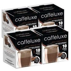Nescaffe Dolce Gusto Capsules - Caffeluxe 40 Compatible Hot Chocolate Value Pack