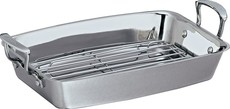 Scanpan - Impact Roasting Pan With Rack - 42x26cm