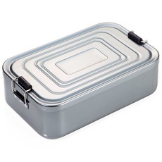 Troika Lunchbox XL with Clip-Lock - XL Aluminium