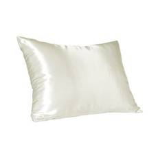 Cream Satin Pillow Slip - Standard