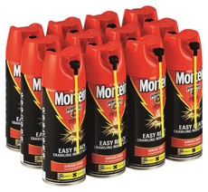 Mortein PowerGard Easy Reach Crawling Insect Killer Spray 12 x 300ml