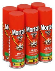 Mortein PowerGard Ultra Fast - Multi Insect Killer - Lemon - 6 x 300ml