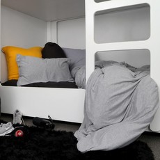 The T-Shirt Bed Co. Soft Grey Duvet Cover Set