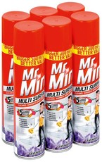 Mr Min Multi Surface Cleaner Polish Lavender - 6 x 300ml