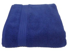 Bunty's Luxurious 570GSM Zero Twist Bath Towel 70 x 130cms Navy