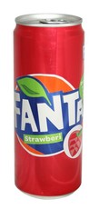 Fanta - Strawberry Slim Can (12 x 320ml)