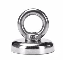 Kitchen Kult Heavy-Duty Neodymium Magnets with Hooks - 2 Pack