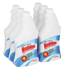 Windolene - Glass & Shiny Surface Cleaner - Clear Refill - 6 x 750ml