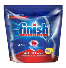 Finish Auto Dishwashing All in One Tablets Lemon - 42's