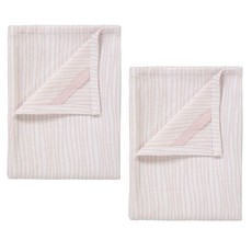 Blomus Tea Towels in Lily White and Rose Dust – BELT – Set of 2