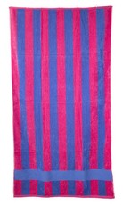 Signature Cabana 2 Beach Towel 90x180cms 700gms 405GSM Pink Royal
