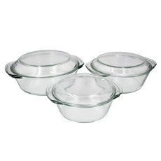 Lush Living - Casserole Dish Set - 3 Piece