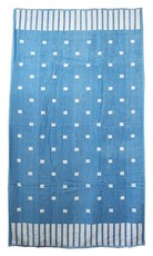 Bunty's Polka Square Beach Towel 90x180 cm Turquoise