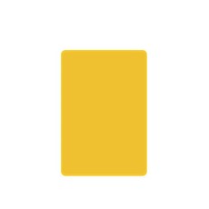 Cater Basix - 40cm Nylon Cutting Board - Yellow