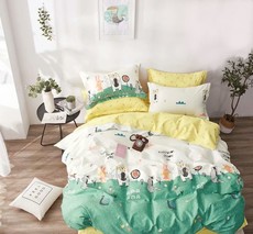 Linen Boutique - Kids Duvet Cover 3pc Set - iLLustration Studio