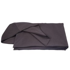 Suede Microfibre Towel Hooded Charcoal: Bath Beach Pool Gym Camp