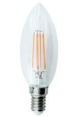 4,5 Watt E14 Candle Fillament Dimmable LED in Cool White