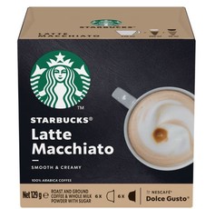 STARBUCKS Latte Macchiato by NESCAFE DOLCE GUSTO Coffee