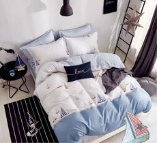 Linen Boutique - Kids Duvet Cover 3pc Set - Sailing Ship