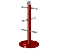 Berlinger Haus Premium Metallic Red 6-Cup Mug Tree