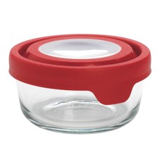 Anchor Hocking - Trueseal Round Glass Container Trueseal Lid 1.65 Litre