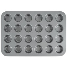 Non-Stick Mini Muffin Tin 24 cup Heavy Gauge