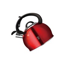 Berlinger Haus 3L Stainless Steel Whistling Kettle - Burgundy Metallic