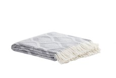 Sesli Scotch Throw - Grey